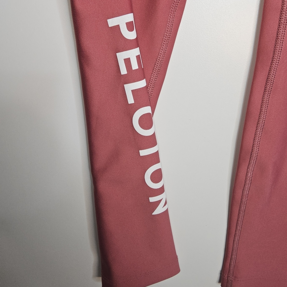 Peloton Rose Pink High-Waist Leggings - Picture 8 of 12